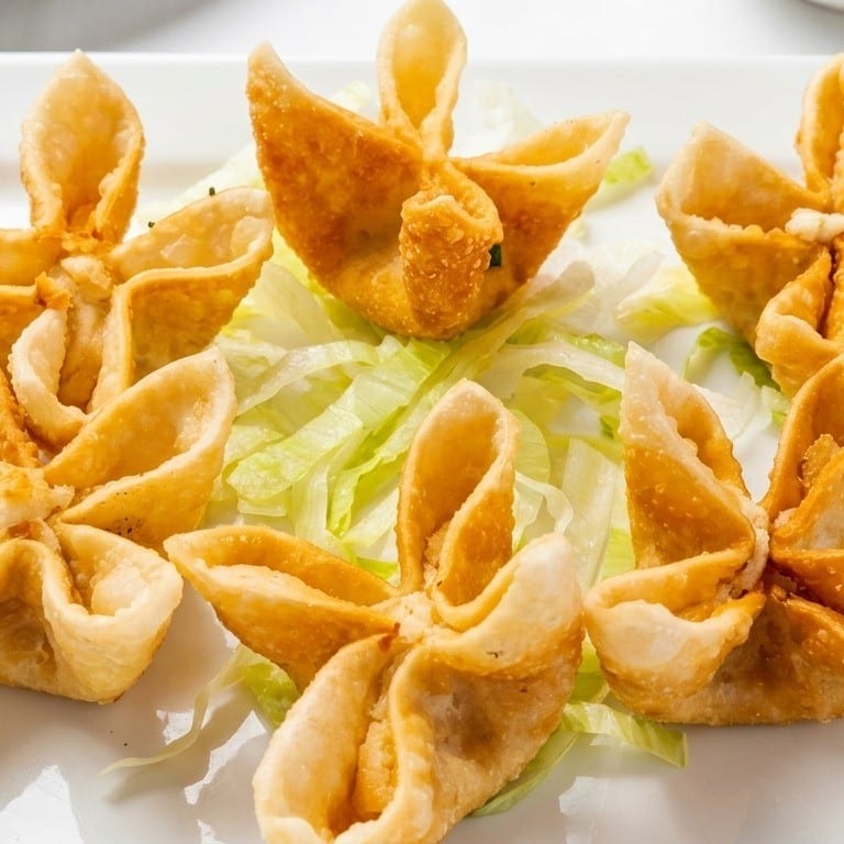 Crab Cheese Wonton.