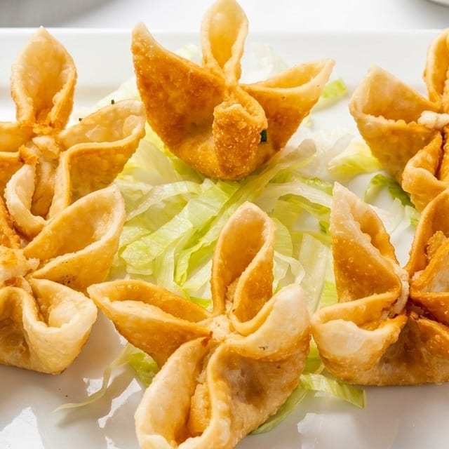 Crab Cheese Wonton.