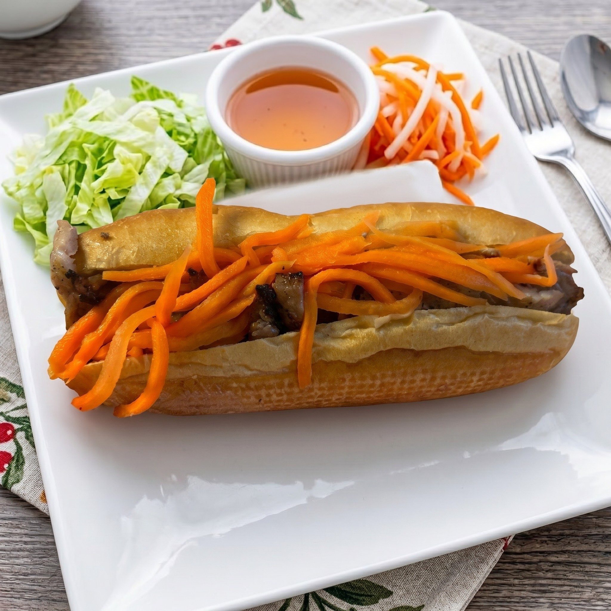 Grilled Pork Banh Mi.