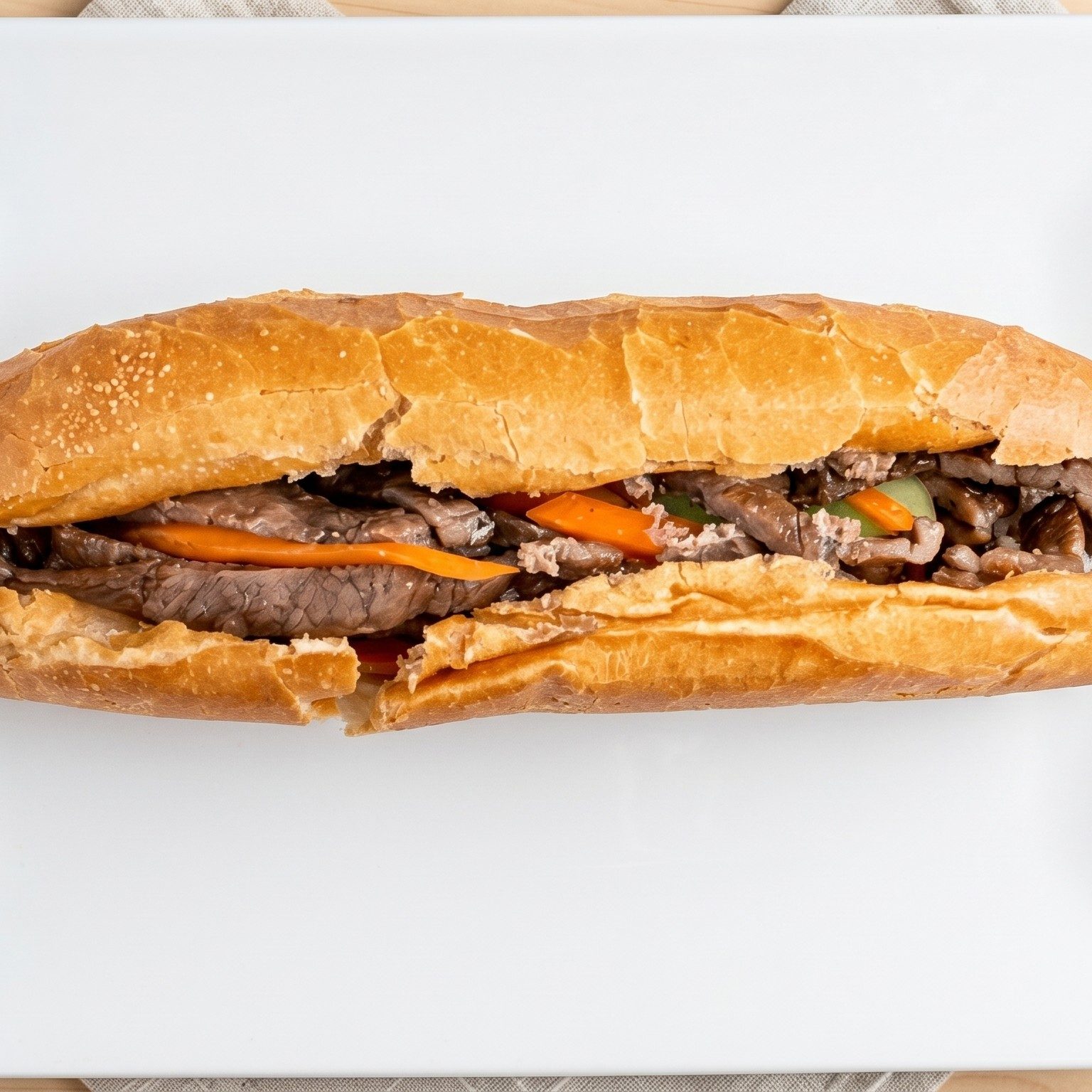 Grilled Beef Banh Mi.