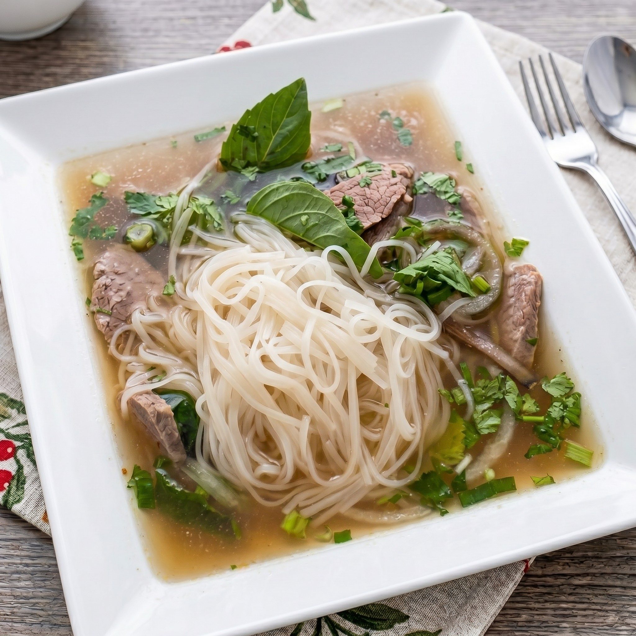 Beef Ball Pho.