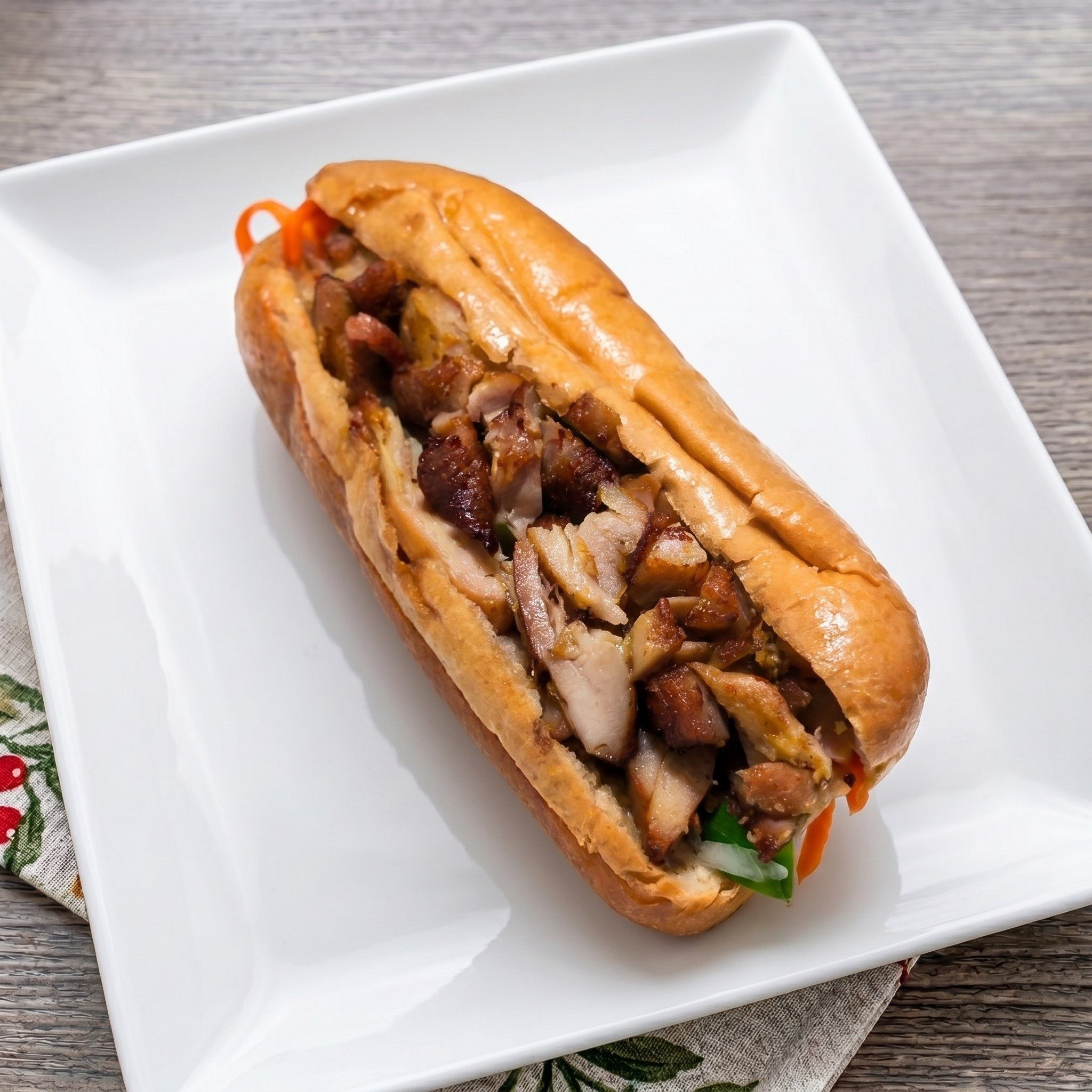 Grilled Chicken Banh Mi.