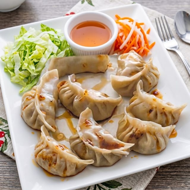 Steamed Dumplings.
