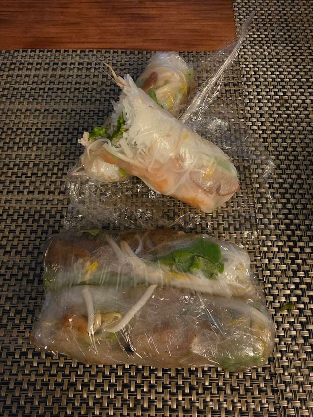 Boulder Pho Spring Rolls.