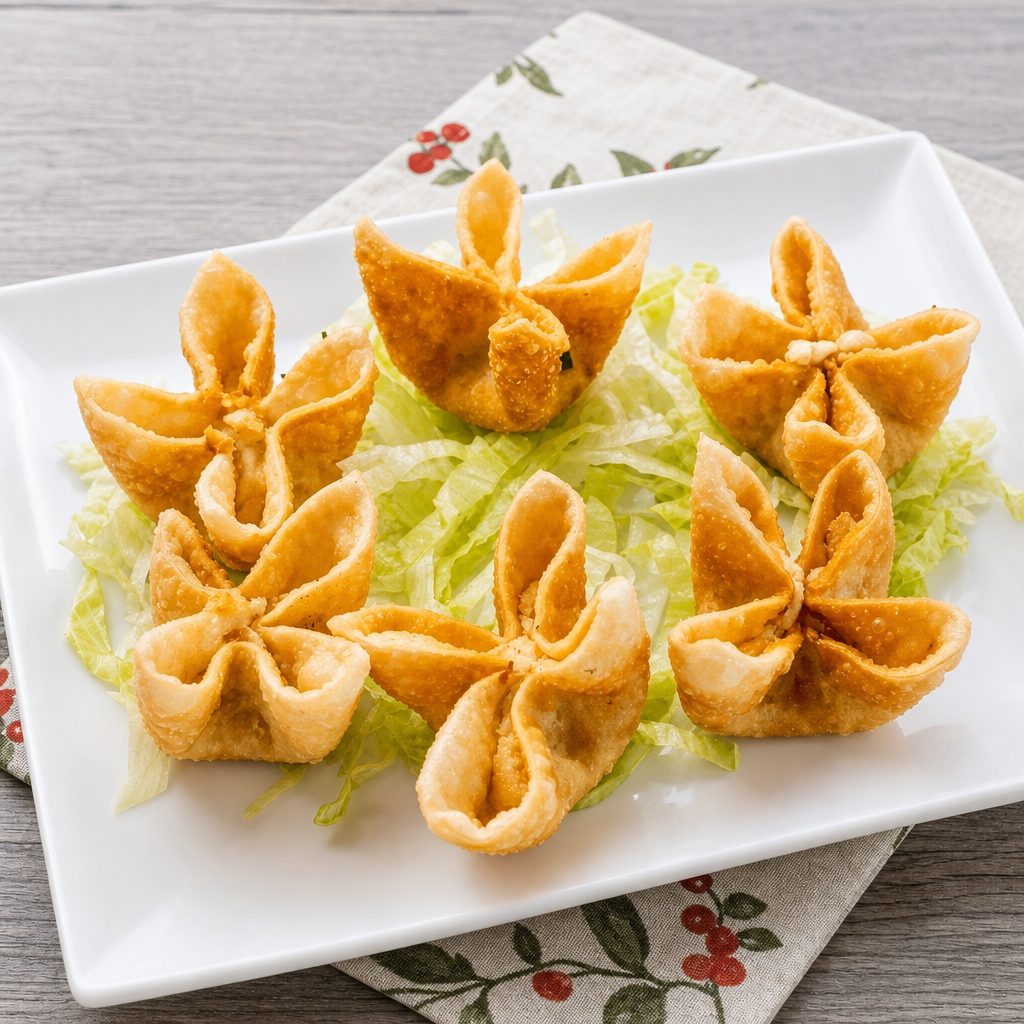 Crab Cheese Wonton.