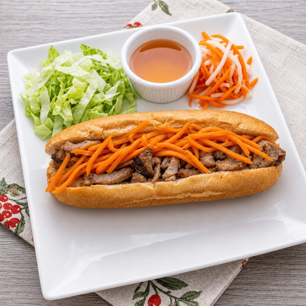 Grilled Pork Banh Mi.