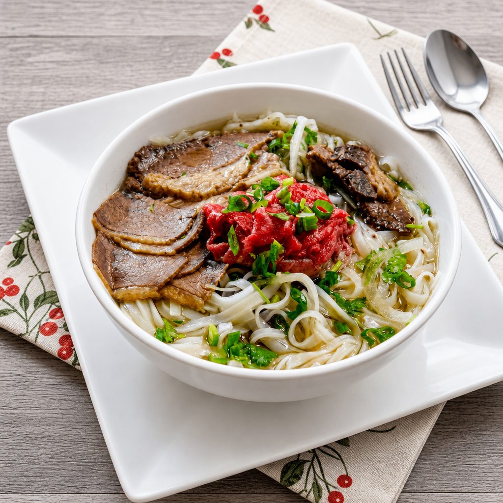 Grilled Meat Pho.