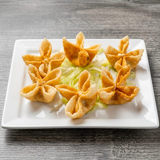 Crab Cheese Wonton.