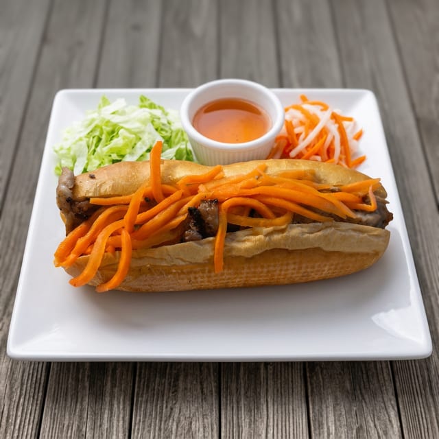 Grilled Pork Banh Mi.