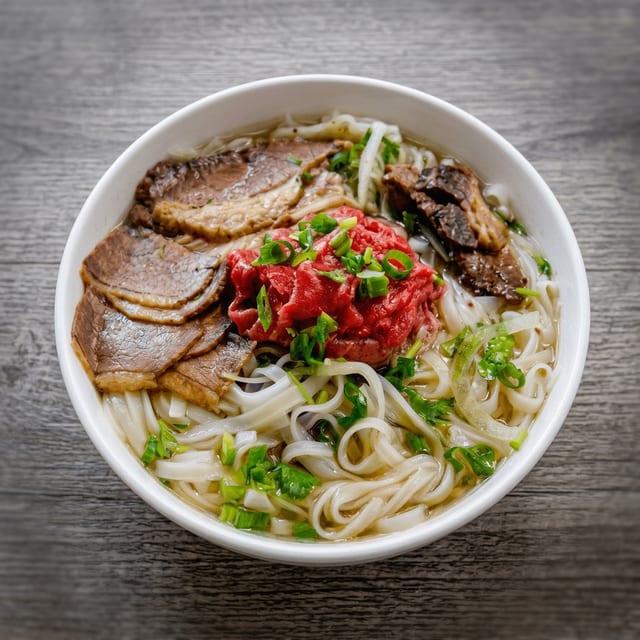 Grilled Meat Pho.